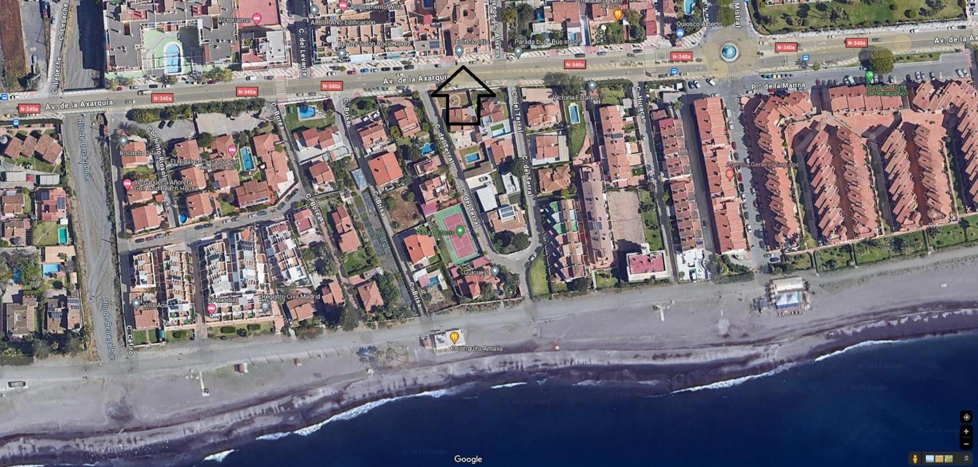 Estupendo apartamento en segunda línea de playa Benagalbón Exterior foto